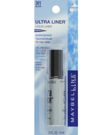 Maybelline New York Ultra-Liner Liquid Liner Waterproof Black 135L-01 0.25 fl oz - Long-Lasting Formula for Precise Eye Definition - Buy Online on GoSupps.com