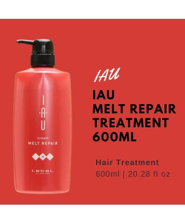 Lebel IAU Cream Melt Repair Hair Treatment 600ml - Best International Shipping & Haircare Solution - Buy Online on GoSupps.com