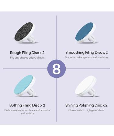 SUNMAY Electric Nail File Cordless Professional Nail File for Acrylic Gel Natural Nails Battery Portable Nail Manicure Pedicure Set Gifts for Beginner Girl Women Mum - Buy Online on GoSupps.com