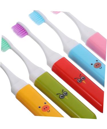Buy Minkissy 5-St Collapsible Portable Toothbrush - Extra Soft & Travel-Friendly Mini Toothbrush for On-the-Go | International Shipping Available - Buy Online on GoSupps.com