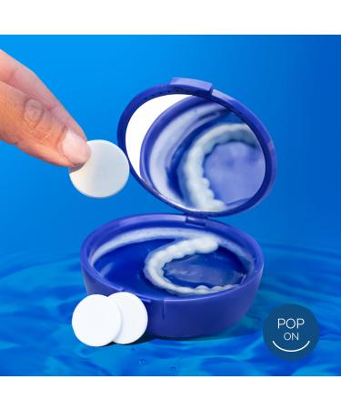 Retainer Cleaner Tablets for Invisalign Approved for Ultrasonic Cleaners -120 Denture Cleaning Tablets for Aligners Night Guard Mouth Guard - Denture Cleaner Tablets 4-Month Supply - Buy Online on GoSupps.com