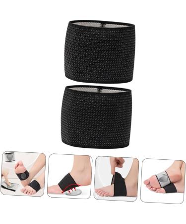FOMIYES Comfortable Flatfoot Sleeve - Washable Arch Support & Breathable Foot Pads for Flatfoot - Convenient Black Foot Support (11.6x6cm) - International Shipping Available - Buy Online on GoSupps.com