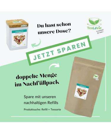 Buy TeaLaVie Blood Orange Loose Herbal Tea (60g) - Classy Tin for Late Hour Relaxation - International Shipping Available - Buy Online on GoSupps.com