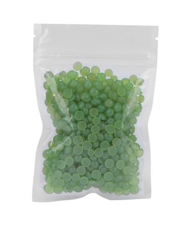 Depilatory Wax Beads Painless Paperless Hair Removal Wax for Face Legs Armpits Back Chest(Green)