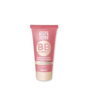 Bielita & Vitex Young Line Photoshop-Effect BB Face Cream SPF 15  for All Skin Types  30 ml with Australian Berries & Rosemary Extracts