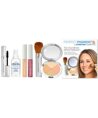 Christina Cosmetics Perfect Pigment 1: FULL SIZE 7 PIECE KIT - For Fair Light or Medium complexions