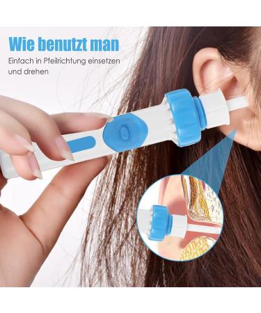Electric Earwax Removal Kit - Safe & Gentle Ear Cleaner for Adults & Kids - Buy Online on GoSupps.com