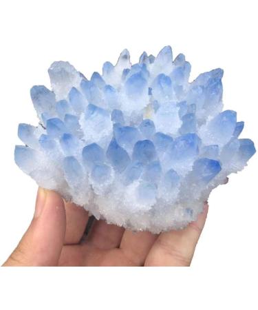 300g-450g Natural Blue Phantom Ghost Quartz Cluster for Decoration 1pc Can be Used for (Color : 1PC) HOMEZHOU - Buy Online on GoSupps.com