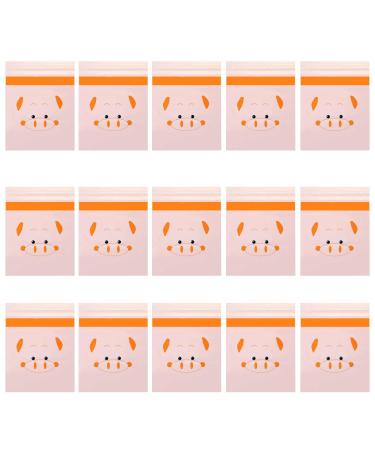 Car Trash Bags Easy Stick-On Multi-Purpose Garbage Bags | -Adhesive Vomit Bags Water-Proof Garbage Bag for Motion Sickness Bedroom Rowces 15 Pink Pigs