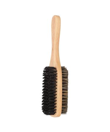 Premium Double-Sided Hair Brushes & Beard Styling Tools for Men | Natural Wood Handle & Razor Comb for Home Salon - Buy Online on GoSupps.com