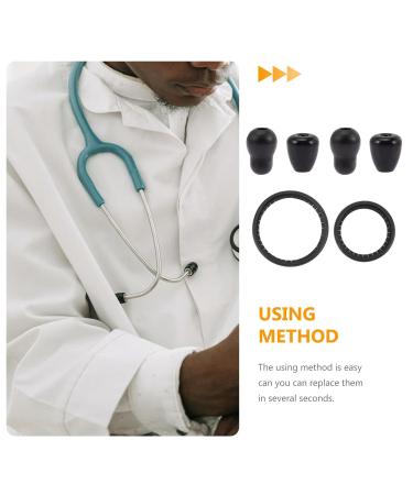 Buy 2 Sets Stethoscope Accessories - Soft-Sealing Ear Tips & Earbud Replacements for Doctors | International Shipping - Buy Online on GoSupps.com