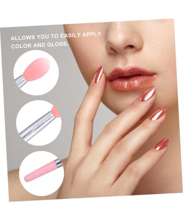 minkissy 4 Sets Lip Gloss Brush Eyeshadow Makeup Brush Silicone Makeup Accessory Mini Makeup Lip Brush Lipstick Applicator Lipstick Lip Mask Applicator Cosmetic Lipstick Brush Silica Gel - Buy Online on GoSupps.com
