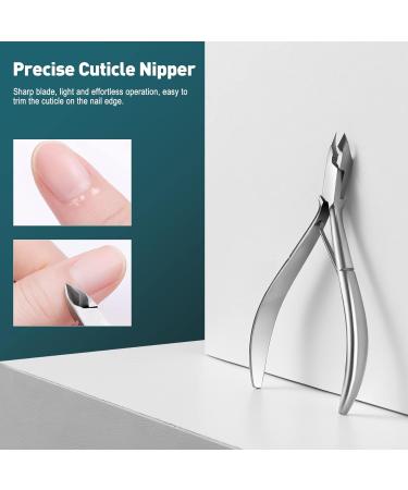 BEZOX Professional Toenail Clippers for Thick and Ingrown Nails - Chiropodist Style, Heavy Duty, Easy Grip Trimmer - 5pcs - Buy Online on GoSupps.com