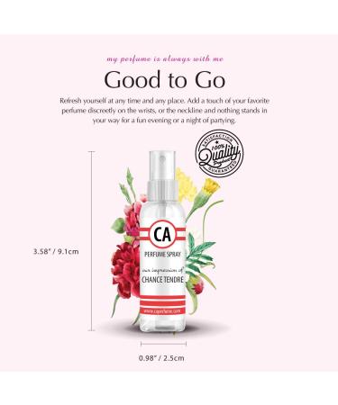 CA Perfume Impression of (Mademoiselle + Goddes Girl) Travel Size Sample Fragrance Refillable Atomizer Long Lasting Eau de Parfum (Cologne) Sprayer / 2 Fl Oz/ 60 ml Coco Mademoiselle + Good Girl Impression - Buy Online on GoSupps.com