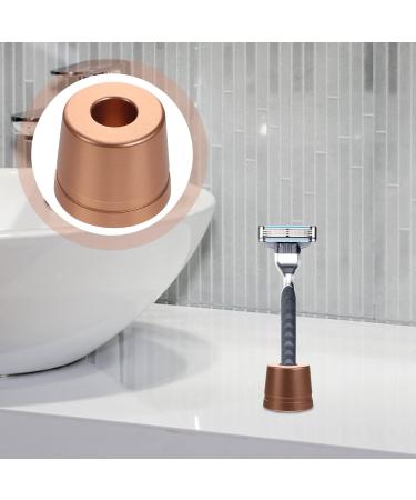 Kichvoe Aluminum Alloy Shaving Stand Set 2-Piece Safety Razor Base & Pencil Holder for Kitchen Bathroom & Worktops Perfect Gift Idea - Buy Online on GoSupps.com