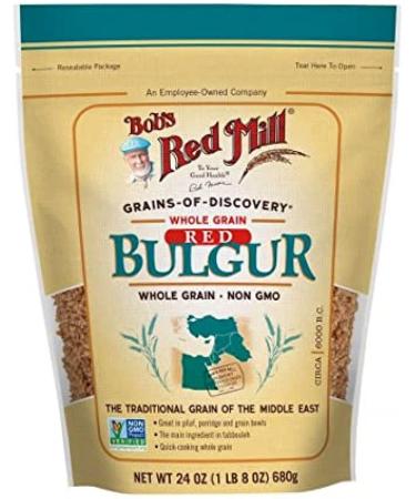 Bob's Red Mill Whole Grain Red Bulgur 680 Grams 680 g (Pack of 1)