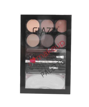 FOYTOKI 1 Set Eyebrow Powder Set Eyebrow Powder Cosmetic Waterproof Makeup Supply Abs Brush Eyebrow Pencil