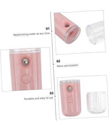 Hemoton 3 Sets Humidifier Facial Mizer Portable Professional Steamer Facial Sauna USB Face Mist PC - Buy Online on GoSupps.com