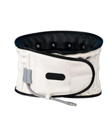 Inflatable Belt Fixed Lumbar Belt (White) White