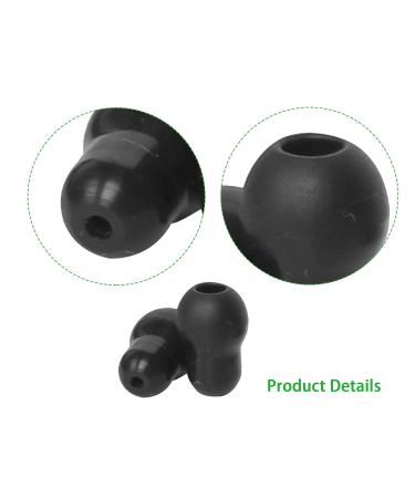 Buy Comfortable Silicone Replacement Ear Tips for Stethoscopes | 1 Pair Black Earplugs & Parts - International Shipping Available - Buy Online on GoSupps.com
