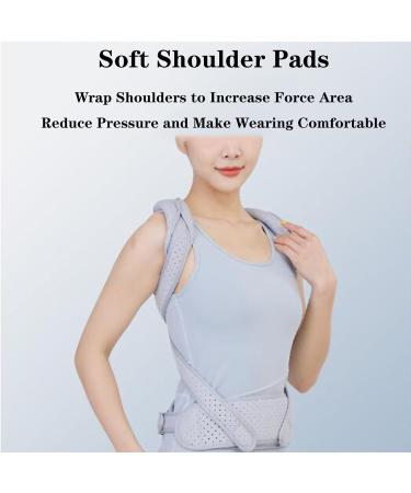 SFKLYU Posture Corrector for Men & Women - Back Support Brace for Hunchback & Osteoporosis - Best Back Straightener - M Medium Size - Buy Online on GoSupps.com