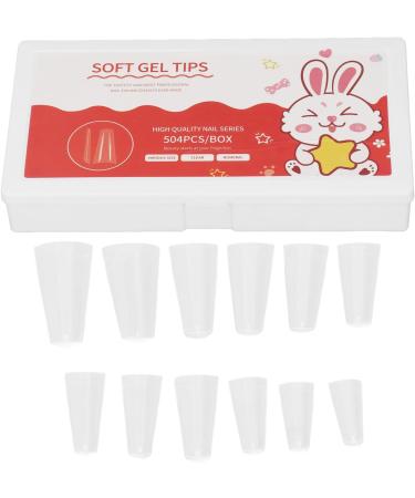 Nail Tip 504 Pieces Lightweight False Nails for Salon - Buy Online on GoSupps.com
