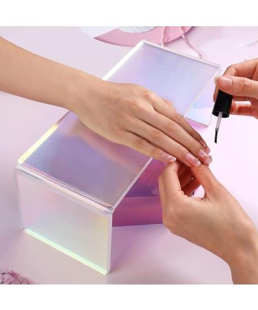 CHENYIYI Aurora Transparency Acrylic Nail Arm Rest Cushion - Professional Manicure Tool - Buy Online on GoSupps.com