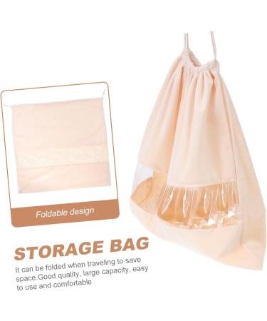 TOVINANNA 6 Pcs Hair Dryer Storage Bag Hair Dryer Pouch Make up Organizers Bag Portable Hair Curler Suede 40x40cmx6pcs Beigex6pcs - Buy Online on GoSupps.com