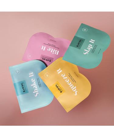 BAWDY Slap It Caffeine Beauty Butt Mask - Retexturizing & Detoxifying - 2 Sheets - Clean Beauty Mask - Buy Online on GoSupps.com