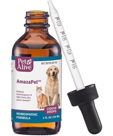 PetAlive AmazaPet Liquid - Natural Relief for Pet Anxiety and Stress - Buy Online on GoSupps.com