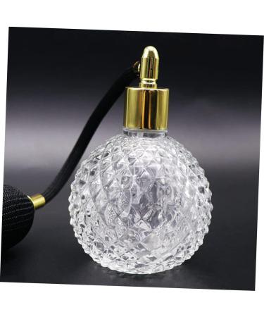 Angoily Perfume Bottle Mini Vintage Perfume Spray Bottle - Refillable Liquid Container for Travel Skincare Lotion - 100ml Glass Men Perfume Mens Powder Man White Retro Bottle - Buy Online on GoSupps.com