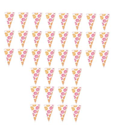 Mobestech 150 Pcs Popcorn Bag Party Gift Party Favors Bag Popcorn Servings Bags Pastry Bags Candy Bags Popcorn Cones Bags Mini Gift Bags Kids Cone Bags Biscuit Bag Paper Child Halloween