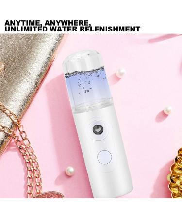 Face Mist Sprayer Deep Hydrating Portable USB Face Steaming Skincare Humidifier - Buy Online on GoSupps.com