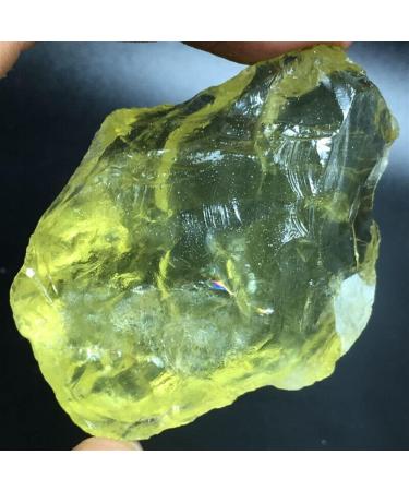 Natural Crystal Rough Gems for Decoration 1pcs Natural Yellow Crystal Crystal raw 60g Aura Crystal - Buy Online on GoSupps.com