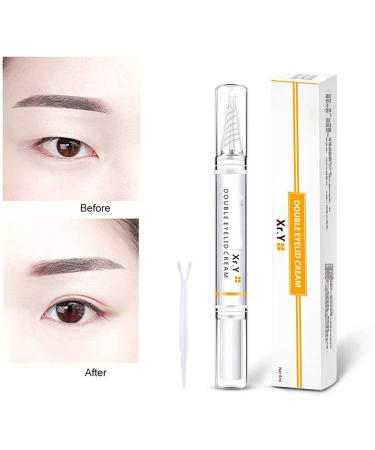 Long-Acting Waterproof Invisible Double Eyelid Shaping Cream & Pen Set for Women - 3-Second Crease, Natural Fold Effect (1pc) - Buy Online on GoSupps.com