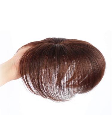Drasawee Real Hair Topper for Women - Short Dark Brown 7x10 cm for Hair Loss & Thinning Hair - Smooth & Natural Look - Buy Online on GoSupps.com