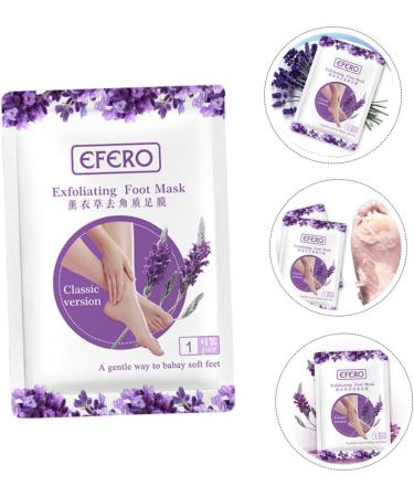 FRCOLOR Beauty Mask 2 Pairs Dead Skin Callus Exfoliating Foot Mask Pedicure Moisturizing Mask Spa Foot Socks Dead Skin Remover for Feet Hard Nourish Foot Patch Non-woven Plus Plastic Bag - Buy Online on GoSupps.com