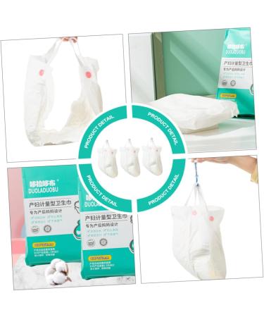 Lurrose 3-Pack Women's Bandage Disposable Tea Towels & Napkins - Lochia-Slip After Birth Pants with Polymer-Absorbing Resin Inserts - International Shipping Available - Buy Online on GoSupps.com