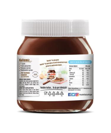 Nutella Chocolate Hazelnut Spread - 13 oz | Perfect Topping for Easter Treats - Buy Online on GoSupps.com