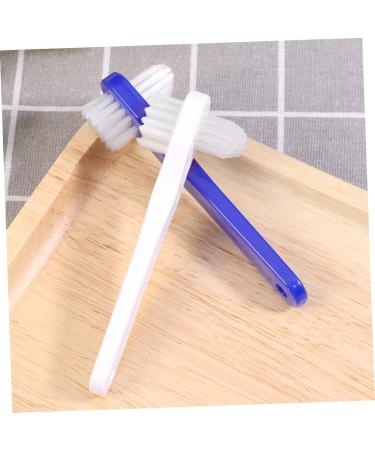 Hapinary 4-in-1 Prosthesis Cleaning Tool | Double-Sided Denture Brush for Easy Cleaning | Durable Prosthesis Brush - Buy Online on GoSupps.com