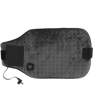 USB Heated Waist Wrap - Adjustable Temperature Heating Pad for Fast Relief | Foldable & Portable | Ideal for Office Use (Dark Gray) - Buy Online on GoSupps.com