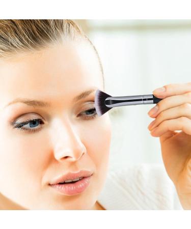 Neamou Angled Fan Shaped Eyelash Brush Eyebrow Brush Mascara Fan Brush Eyebrow and Eyelash Brush with Soft Bristles for Girlfriend Mother Wife - Buy Online on GoSupps.com
