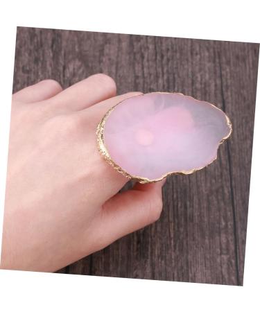 Hemoton Paint Tray & Nail Pallets - Colorful Nail Art Plate for Manicure Resin Display & Polish - Medium Pink - Buy Online on GoSupps.com