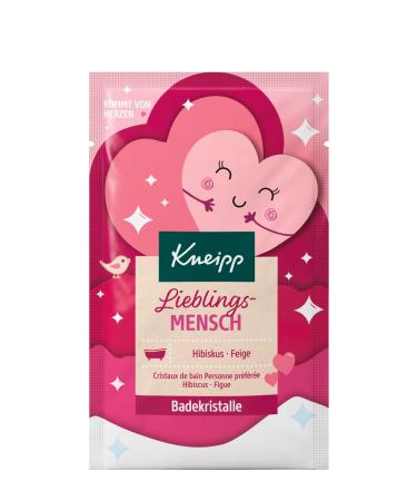 Kneipp Badekristalle Lieblingsmensch 60 g Additif pour le bain Hibiscus et figue 60 g (Lot de 1)