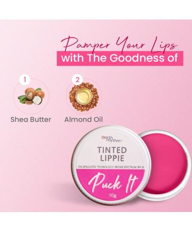 Earth Rhythm Tinted Lip & Cheek Tint SPF30 - Pretty Pout, UV Protection - 10g - Buy Online on GoSupps.com