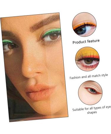 Healvian 6pcs Eyeliner Lotus Tealight Candle Holder Eyelid Makeup Stickers Eye Line Strip Sticker Plastic - Buy Online on GoSupps.com