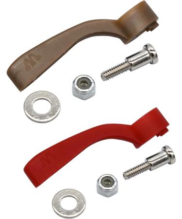 2 Pieces Hair Clipper Adjusting Levers Hair Clipper Replacement Accessories Repairing Parts Compatible with Wahl 5 Star Magic Clip Senior Super Taper 8148 8504 1919 8591 Hair Clippers (Brown&Red) - Buy Online on GoSupps.com