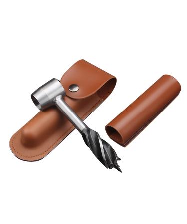 Survival Settlers Tool for Bushcraft Settlers Wrench Bushcraft Gear and Equipment Scotch Eye Wood Drill Peg and Manual Hole Maker Multitool for Camping Bushcrafting and Outdoor Backpacking