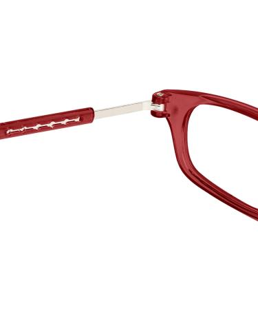TBOC Pack: Reading Glasses for Men & Women (2 Pack) - +1.00 Dioptre Foldable Burgundy Magnetic Clip for Presbyopia - Perfect Mobile Aid - Buy Online on GoSupps.com
