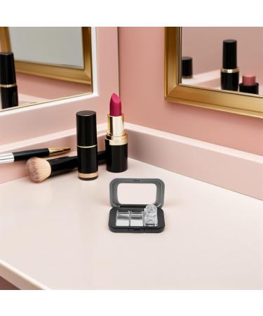 FOMIYES Palette de Maquillage Magn tique DIY Petite 3 Compartiments Couvercle Transparent et Plaque de Compression pour Fards Paupi res et Blush Organisateur Portable pour Coffret - Buy Online on GoSupps.com